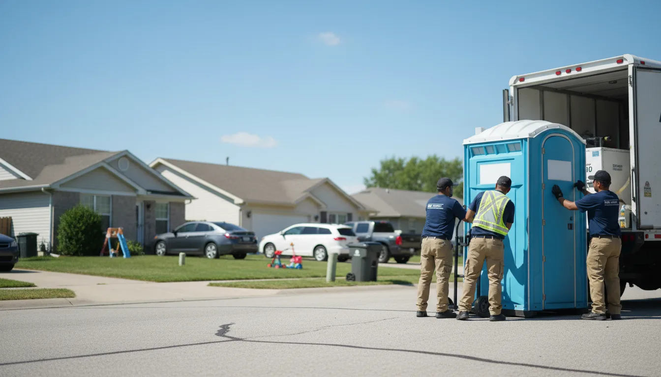 Standard Porta Potty Rentals in Aviston, IL near me